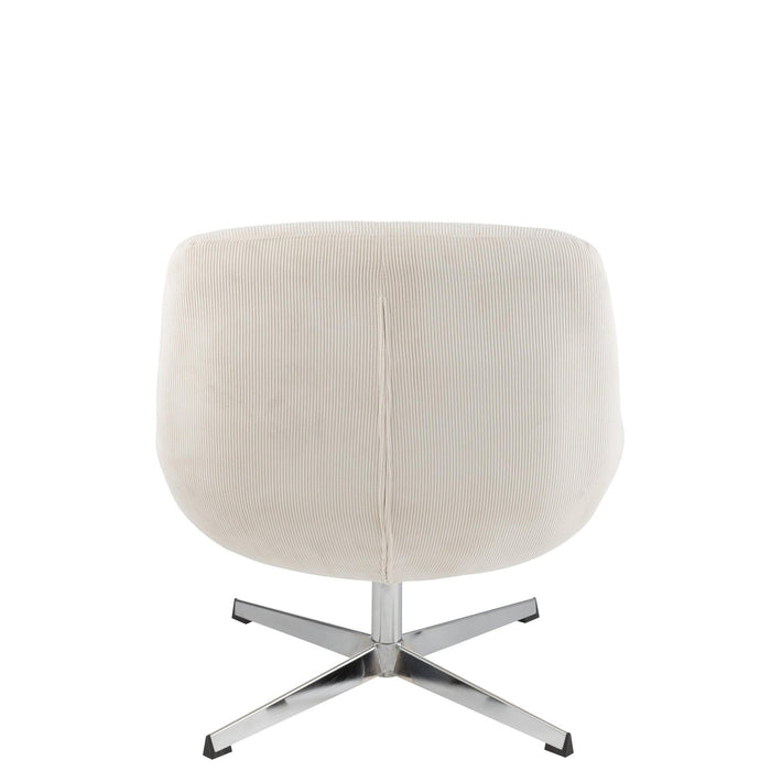 Fauteuil Crème Stof 72 cm 72x75x79 cm-Fauteuils-J-Line
