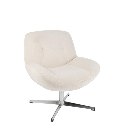 Fauteuil Crème Stof 72 cm-Fauteuils-J-Line