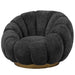Fauteuil Daisy Polyester Antraciet-Fauteuils-PTMD