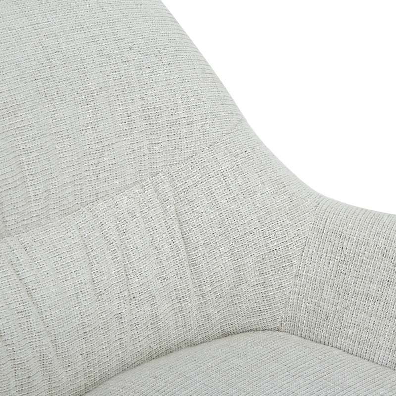 Fauteuil Daphne Greige Draaibaar 84 cm 84x78x77 cm-Fauteuils-Livingfurn