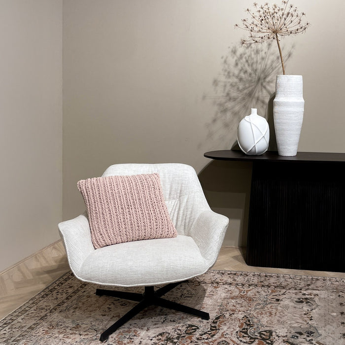 Fauteuil Daphne Zand Draaibaar 84 cm 84x78x77 cm-Fauteuils-Livingfurn