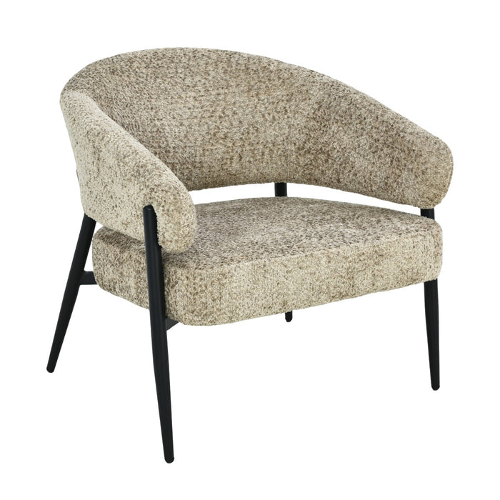 Fauteuil Dilan Bruin 73 cm 73x72.5x75 cm-Fauteuils-Livingfurn