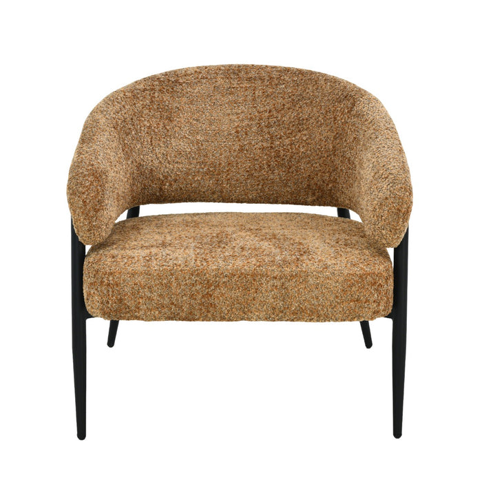 Fauteuil Dilan Cognac 73 cm 73x72.5x75 cm-Fauteuils-Livingfurn
