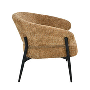 Fauteuil Dilan Cognac 73 cm 73x72.5x75 cm-Fauteuils-Livingfurn