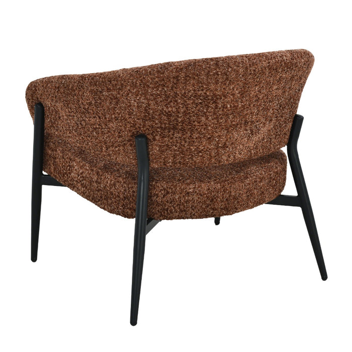 Fauteuil Dilan Hazelnoot 73 cm 73x72.5x75 cm-Fauteuils-Livingfurn