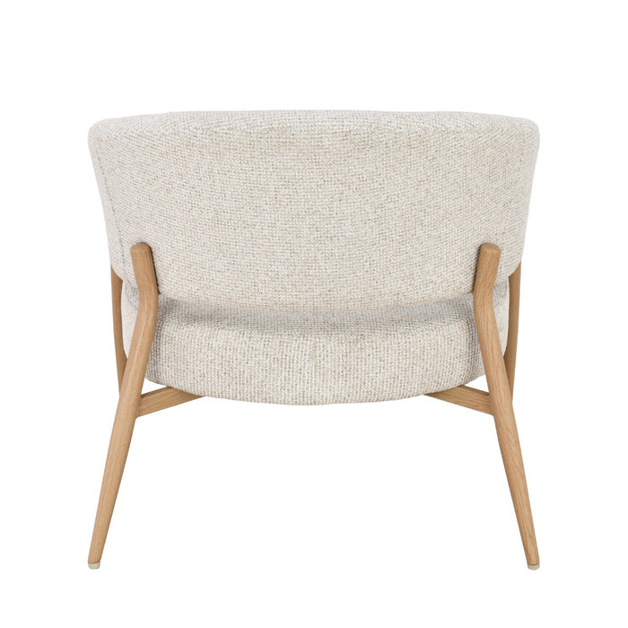 Fauteuil Dilan Stof Beige/Naturel