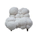 Fauteuil Dokota Wit-Fauteuils-PTMD
