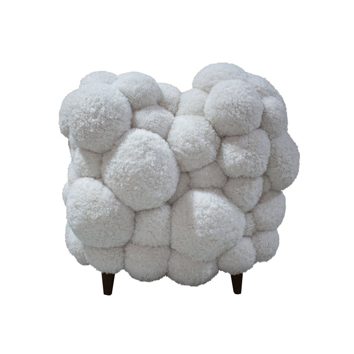Fauteuil Dokota Wit-Fauteuils-PTMD