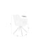 Fauteuil Draaibare Eetkamerstoel Kodak Polyester Beige 62x66 cm-Fauteuils-Creating Home