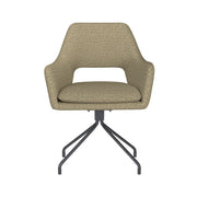 Draaibare Eetkamerstoel Mos Groen Polyester Groen 59x59-Eetkamerstoelen-Creating Home