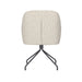 Fauteuil Draaibare Eetkamerstoel Otis Off-white Polyester Beige-Fauteuils-Creating Home
