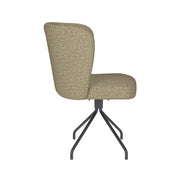 Draaibare Eetkamerstoel Stan Groen Polyester Groen-Eetkamerstoelen-Creating Home