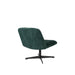 Fauteuil Draaibare Fauteuil Belmond Rib Polyester Groen 71x65 cm-Fauteuils-Creating Home