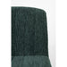 Fauteuil Draaibare Fauteuil Belmond Rib Polyester Groen 71x65 cm-Fauteuils-Creating Home