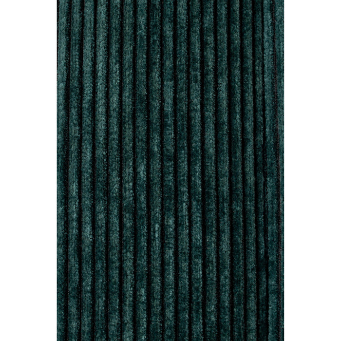 Fauteuil Draaibare Fauteuil Belmond Rib Polyester Groen 71x65 cm-Fauteuils-Creating Home