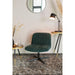 Fauteuil Draaibare Fauteuil Belmond Rib Polyester Groen 71x65 cm