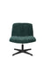 Fauteuil Draaibare Fauteuil Belmond Rib Polyester Groen 71x65 cm-Fauteuils-Creating Home