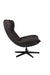 Fauteuil Draaibare Fauteuil John PU-Leder Donkergrijs 92x81 cm-Fauteuils-Creating Home