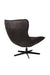 Fauteuil Draaibare Fauteuil John PU-Leder Donkergrijs 92x81 cm-Fauteuils-Creating Home