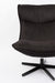 Fauteuil Draaibare Fauteuil John PU-Leder Donkergrijs 92x81 cm-Fauteuils-Creating Home