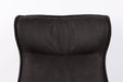 Fauteuil Draaibare Fauteuil John PU-Leder Donkergrijs 92x81 cm-Fauteuils-Creating Home