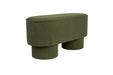 Fauteuil Eetkamerbank Marcos Stof, Polyester, Pine hout Groen-Fauteuils-Creating Home