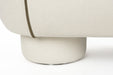 Eetkamerbank Marina L Polyester, Hout Wit 44x121 cm-Eetkamerstoelen-Creating Home