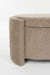 Fauteuil Eetkamerbank Miro Polyester, MDF Grijs 44x108 cm