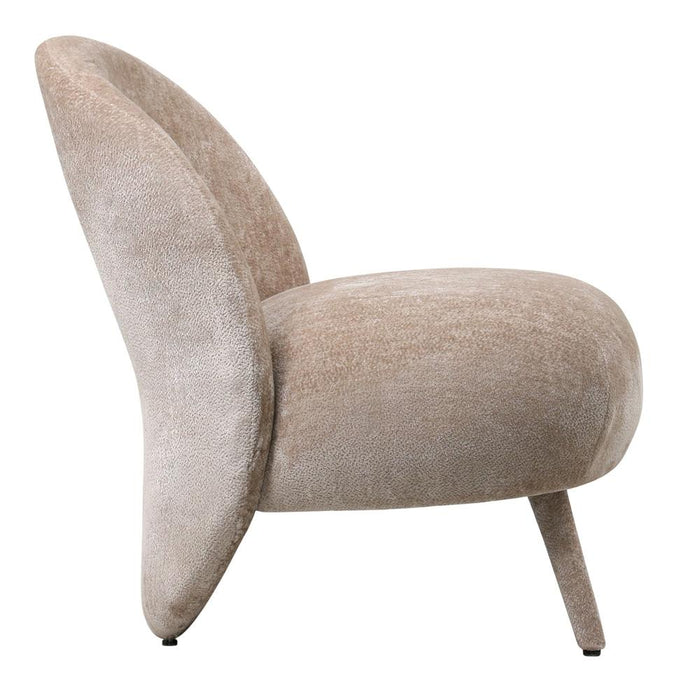 Fauteuil Eonas Polyester Beige 724559-Fauteuils-PTMD