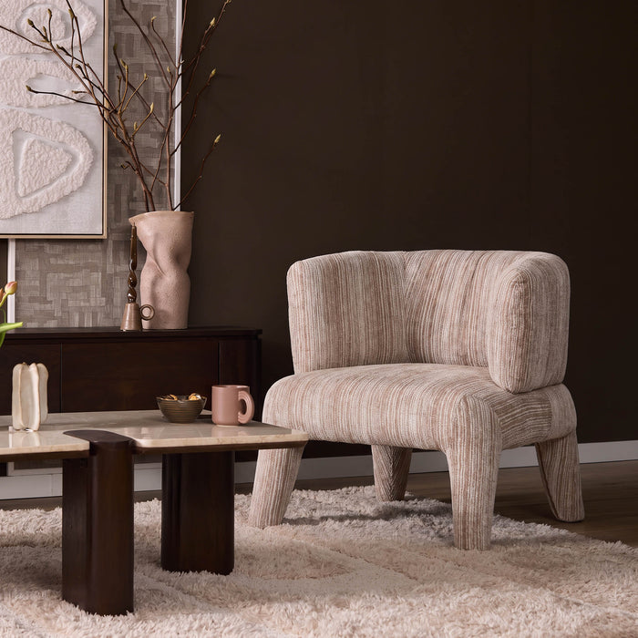 Fauteuil Eva Plum