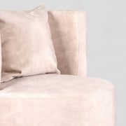 Fauteuil Evy Naturel Velvet 65 cm 65x65x75 cm-Fauteuils-LABEL51