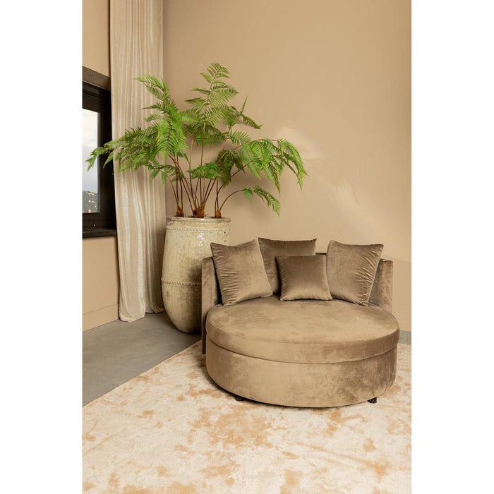 Fauteuil Fayen Polyester Beige-Fauteuils-PTMD