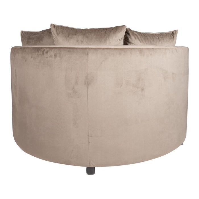 Fauteuil Fayen Polyester Beige-Fauteuils-PTMD