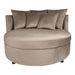 Fauteuil Fayen Polyester Beige-Fauteuils-PTMD