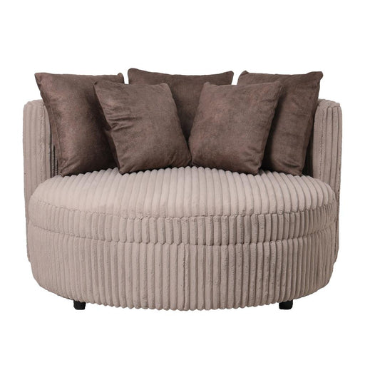 Fauteuil Fayen Polyester Crème 121 cm-Fauteuils-PTMD