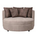 Fauteuil Fayen Polyester Crème 121 cm-Fauteuils-PTMD