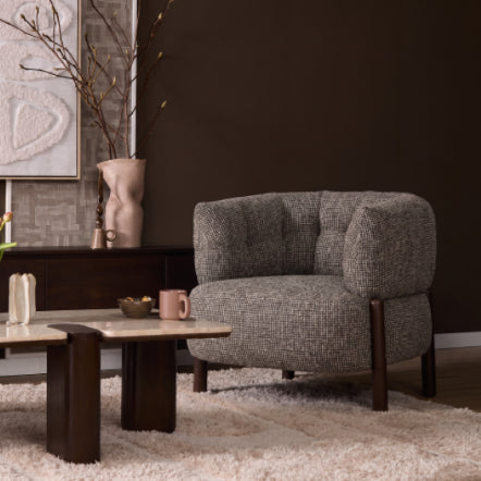 Fauteuil Feda Beige