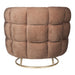 Fauteuil Fluffy Polyester Geel-Fauteuils-PTMD