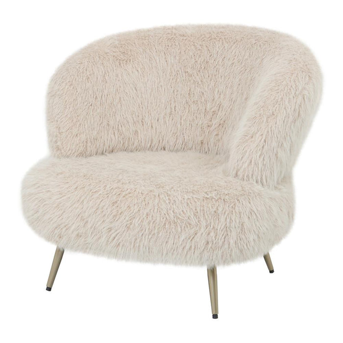 Fauteuil Franklyn Polyester Beige-Fauteuils-PTMD