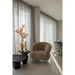 Fauteuil Franklyn Polyester Bruin-PTMD