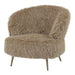 Fauteuil Franklyn Polyester Bruin-PTMD