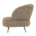 Fauteuil Franklyn Polyester Bruin-PTMD
