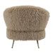 Fauteuil Franklyn Polyester Bruin-PTMD