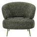 Fauteuil Franklyn Polyester Groen Olijfgroen-PTMD