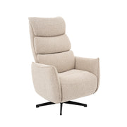 Fauteuil Goteborg Naturel Boucle 2-Motorig 75x85x118 cm-Fauteuils-LABEL51