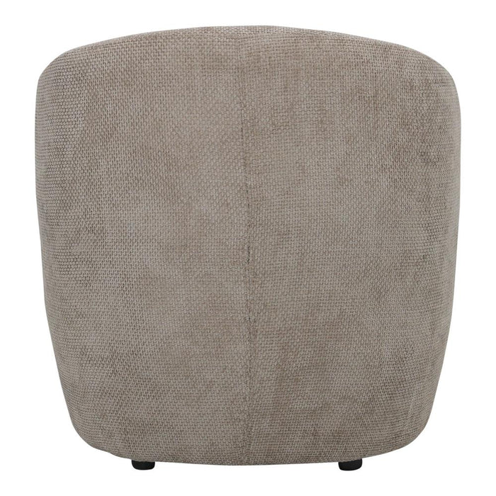 Fauteuil Grasa Polyester Beige 75x76 cm-Fauteuils-PTMD