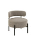 Fauteuil Grijs Polyester 62 cm-Fauteuils-J-Line