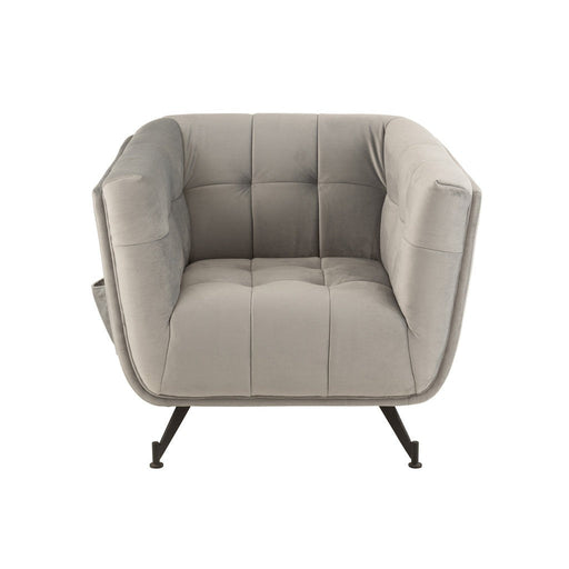Fauteuil Grijs Populierenhout 82 cm-Fauteuils-J-Line