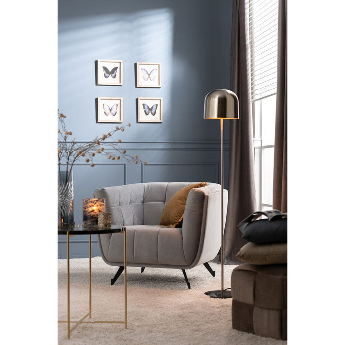 Fauteuil Grijs Populierenhout 82 cm-Fauteuils-J-Line