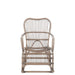 Fauteuil Grijs Rotan 56 cm-Fauteuils-J-Line